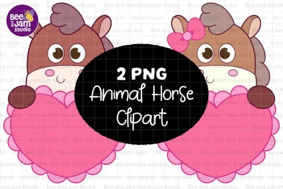 Animal Horse PNG Sublimation Clipart: A Versatile Asset for Creative Professionals and Educators
