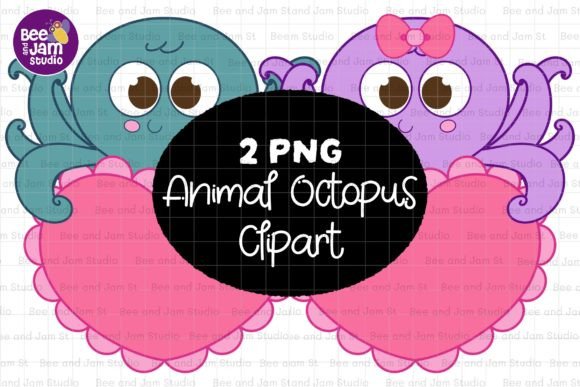 Animal Octopus PNG Sublimation Clipart: A Versatile Creative Asset for Modern Designers and Educators