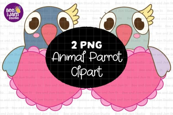 Animal Parrot PNG Sublimation Clipart: A Versatile Design Resource for Crafters and Educators