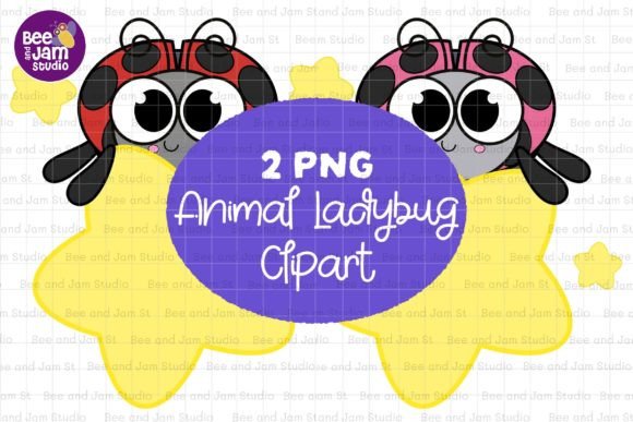 Ladybug Mother Father PNG Sublimation Pack: Versatile, High-Resolution Clipart for Every Creative Project