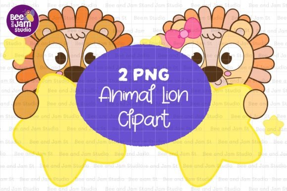 Lion for Mother Father PNG Sublimation: A Versatile Creative Asset for Meaningful Design Projects