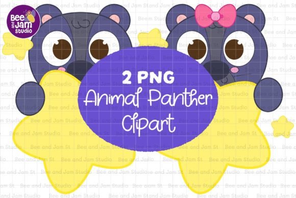 Panther Mother Father PNG Sublimation