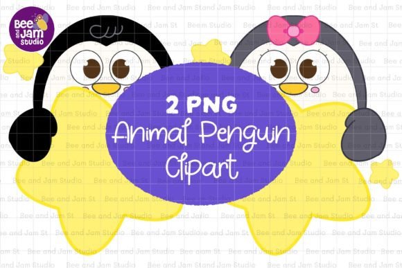 Penguin Mother Father PNG Sublimation: A Versatile, High-Quality Design Asset for Creators