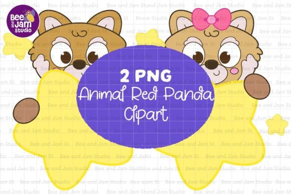 Red Panda Mother Father PNG Sublimation: Versatile, High-Resolution Clipart for Meaningful Creations