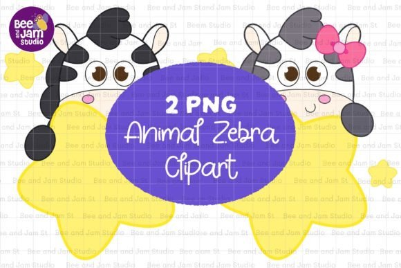 Zebra for Mother Father PNG Sublimation